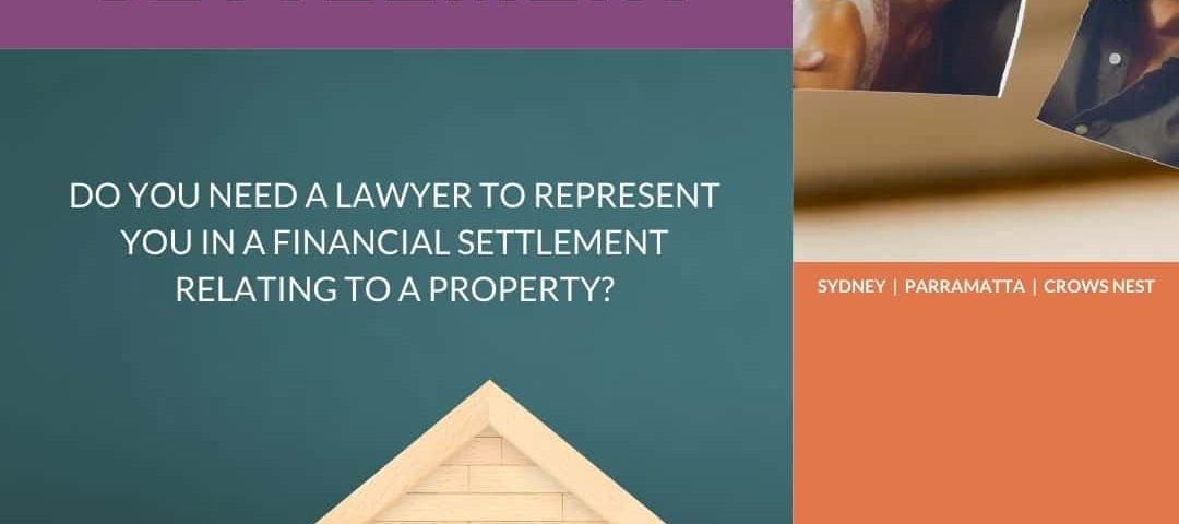 Financial Settlement Lawyer Property Sydney