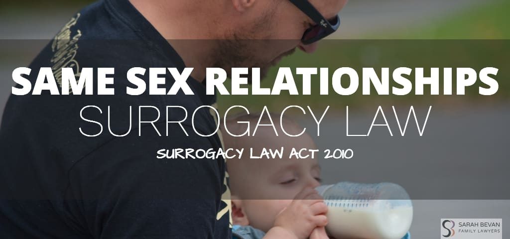 Surrogacy Law Same Sex Relationship Lawyer Sydney