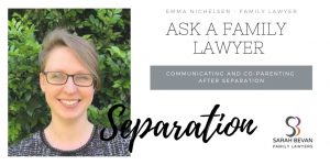Co-parenting after Separation - Family Lawyer Sydney