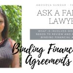 Lawyer involvement Binding Financial Agreement - Family Lawyer Sydney