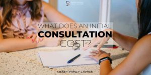 What does an initial consultation cost with a family lawyer
