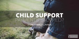 Child support payments stopped custody lawyer