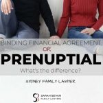 BFA Prenuptial Binding Financial Lawyer Difference Family Lawyer