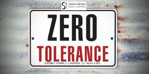 Zero Tolerance Family Law News