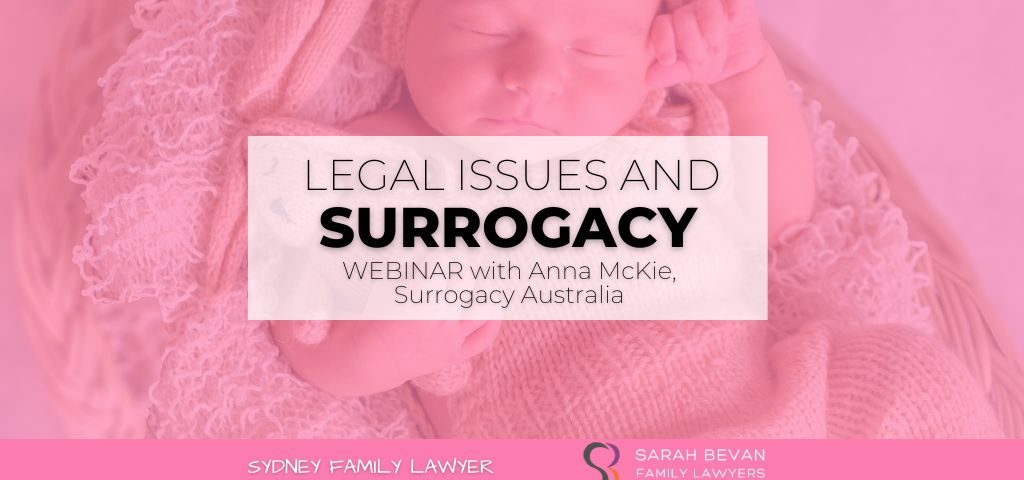 Surrogacy Australia Legal Agreement Lawyer Webinar