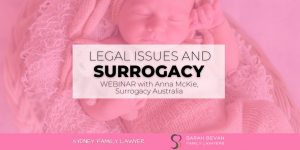 Surrogacy Australia Legal Agreement Lawyer Webinar
